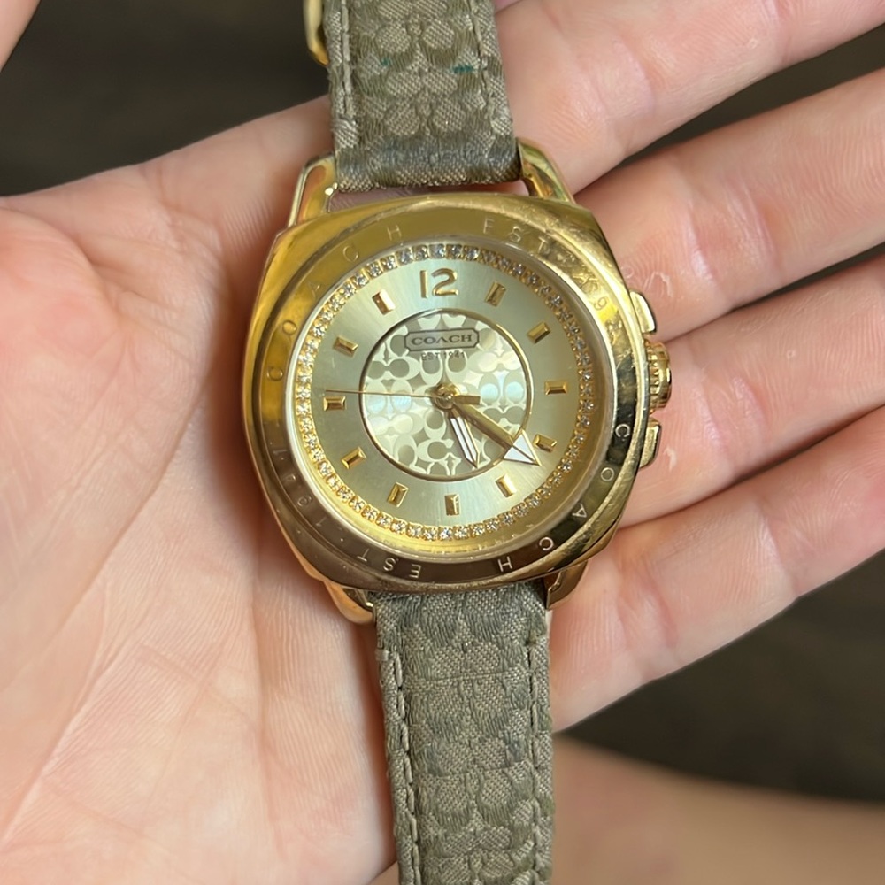Coach Watch Stainless Steel